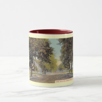 W. Main St., Freehold, New Jersey Vintage Style Mug