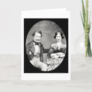 W. & Mary Field Daguerreotype 1858 Card