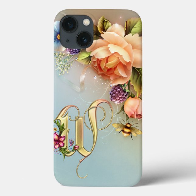 W Monogram  iPad Air Case (Back)