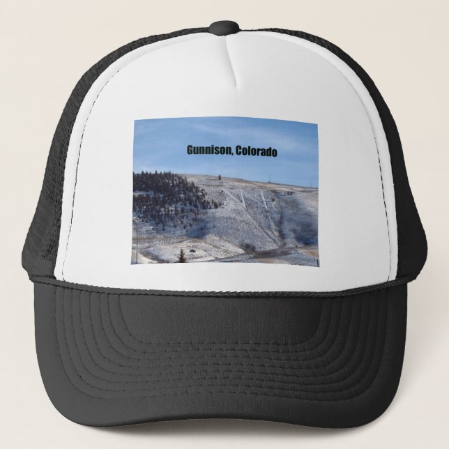 "W" Mountain, Gunnison, Colorado Trucker Hat (Front)