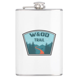 W&OD Trail Hip Flask