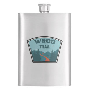 W&OD Trail Hip Flask