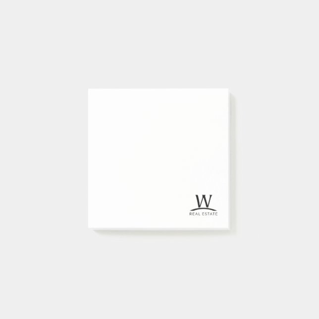 W Real Estate Post-it Notes (Front)