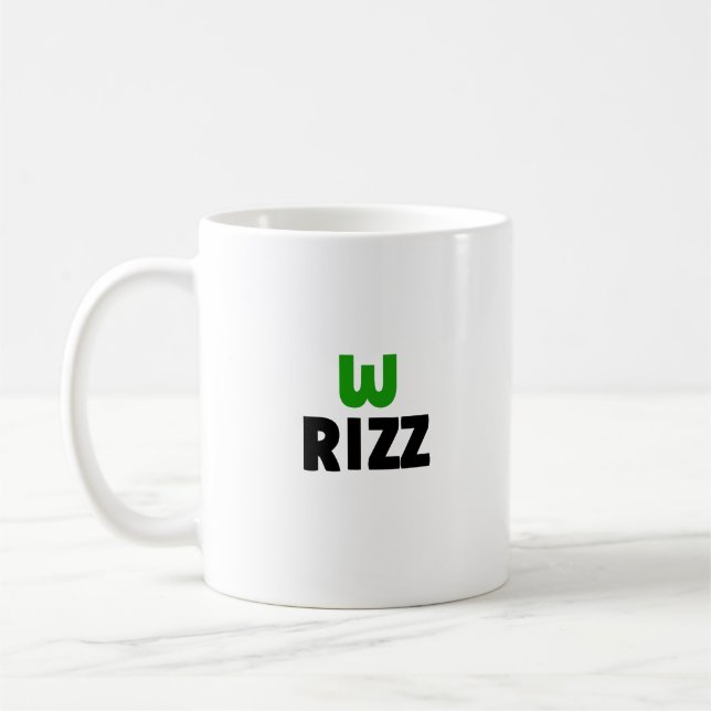 W rizz mug funies (Left)