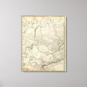 W Siberia, Tartary, Khiva, Bokhara &c Canvas Print
