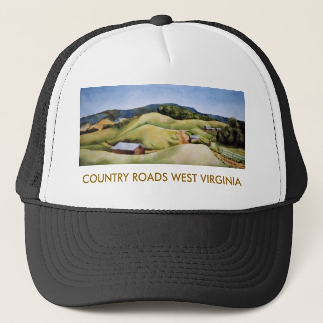 W.VA. Hills Hat (Front)