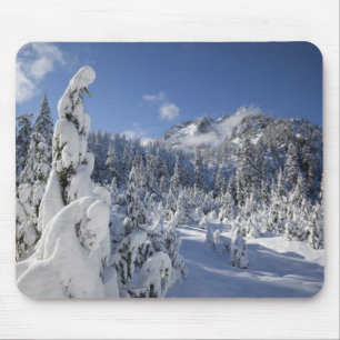 WA, Alpine Lakes Wilderness, Snow Lake basin Mouse Pad
