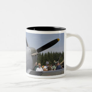 WA, Arlington, Arlington Fly-in, World War II 6 Two-Tone Coffee Mug