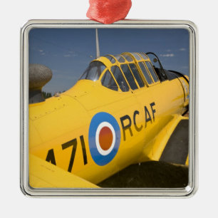 WA, Arlington, Arlington Fly-in, World War II Metal Tree Decoration