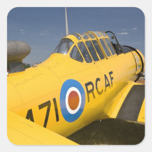 WA, Arlington, Arlington Fly-in, World War II Square Sticker