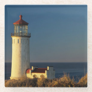 WA, Cape Disappointment State Park, North Head Glass Coaster