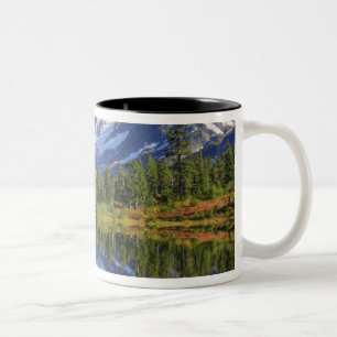 WA, Heather Meadows Recreation Area, Mt. Two-Tone Coffee Mug