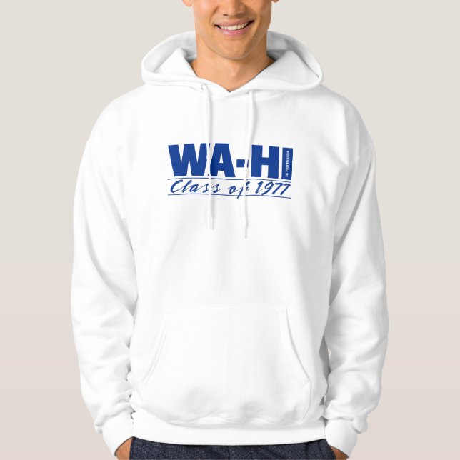 Wa-Hi Class of 1977 Hoodie (Front)