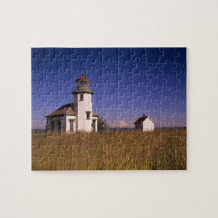 WA, Maury Island, Point Robinson Lighthouse, Jigsaw Puzzle