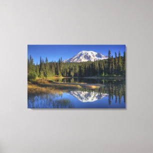 WA, Mt. Rainier National Park, Mt. Rainier Canvas Print