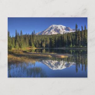 WA, Mt. Rainier National Park, Mt. Rainier Postcard