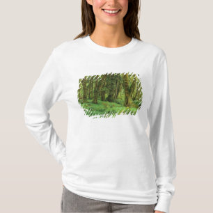 WA, Olympic NP, Quinault Rain Forest, moss T-Shirt