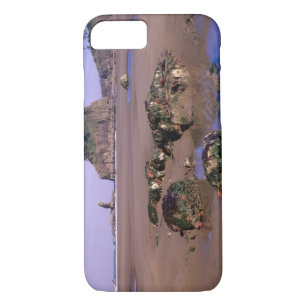 WA, Olympic NP, Second Beach with tidepools and Case-Mate iPhone Case