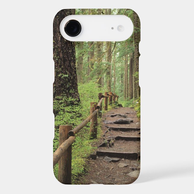WA, Olympic NP, Sol Duc Valley, rainforest Case-Mate iPhone Case (Back)