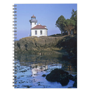 WA, San Juan Island, Lime Kiln lighthouse Notebook