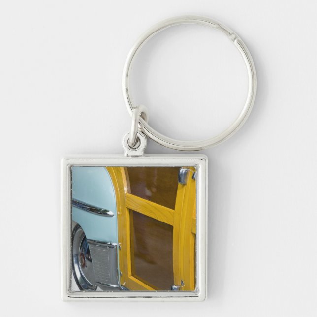 WA, Seattle, classic American automobile. 2 Key Ring (Front)