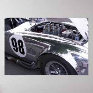 WA, Seattle, classic American automobile. 2 Poster