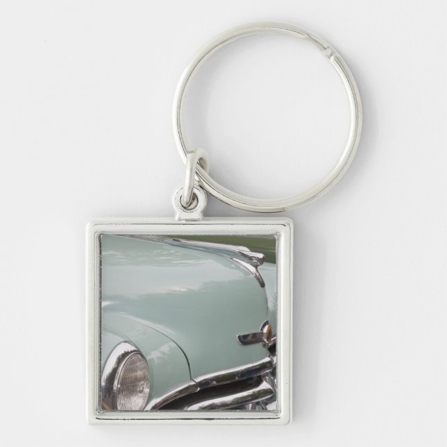 WA, Seattle, classic American automobile. 3 Key Ring (Front)