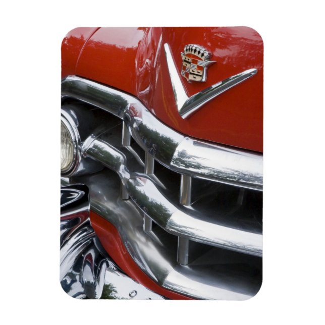 WA, Seattle, classic American automobile. 4 Magnet (Vertical)