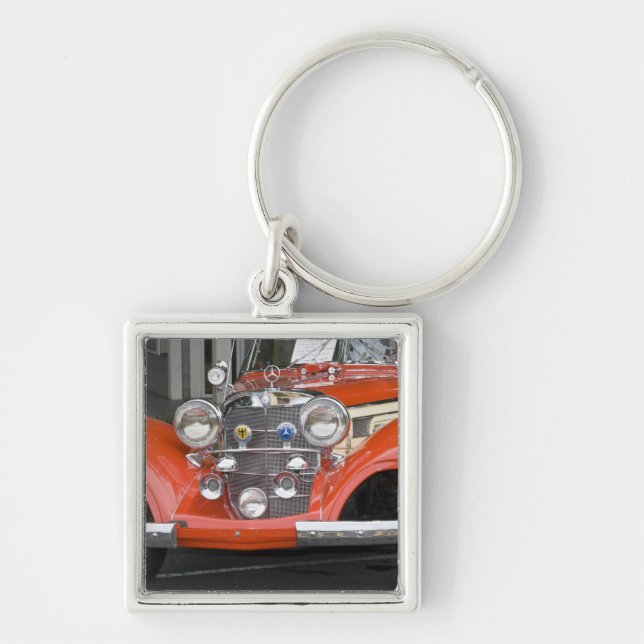 WA, Seattle, classic German automobile. 2 Key Ring (Front)