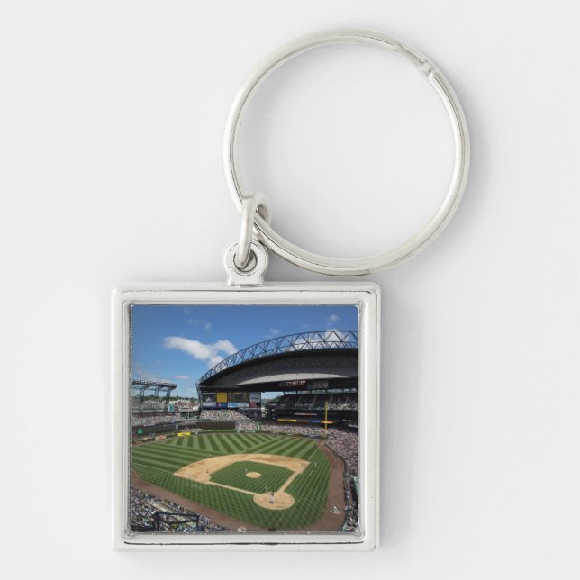 WA, Seattle, Safeco Field, Mariners baseball Key Ring (Front)