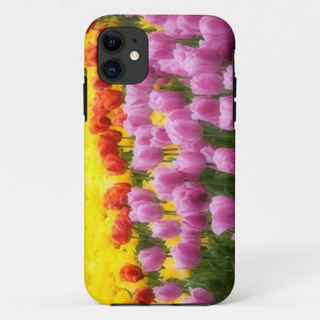 WA, Skagit Valley, Roozengaarde Tulip Garden, 2 Case-Mate iPhone Case (Back)
