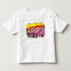 WA, Skagit Valley, Roozengaarde Tulip Garden, 2 Toddler T-Shirt