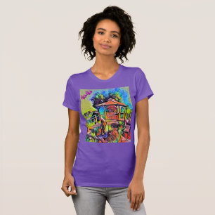 Wa-Wo Wave NFT Art Collection - FLYING GAZEBO 30 T-Shirt