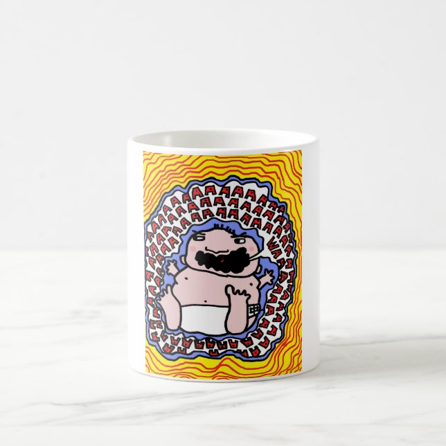 waaaaaaaaaaaaaa coffee mug (Center)