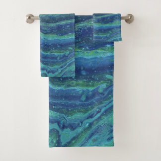 Wabash 1 Abstract Bath Towels