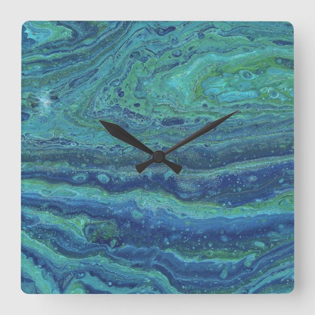 Wabash 1 Abstract Clock (Front)
