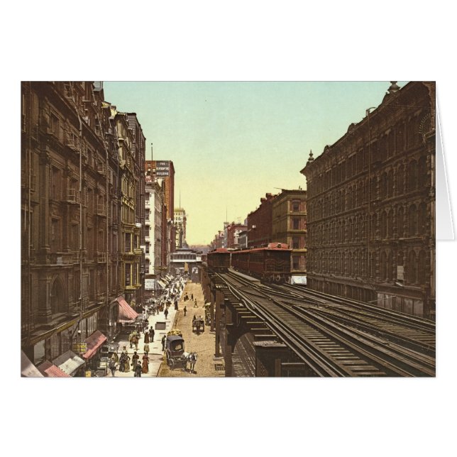 Wabash Avenue Chicago 1900 (Front Horizontal)