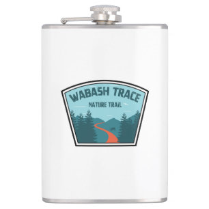 Wabash Trace Nature Trail Hip Flask