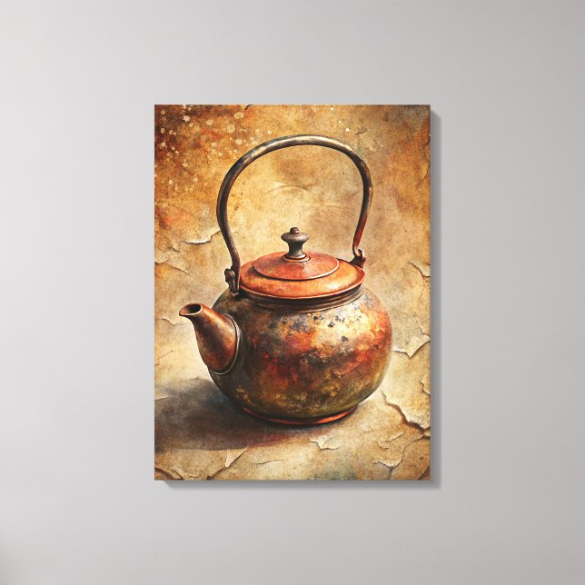 Wabi Sabi Art Canvas Print (Front)