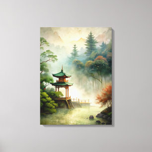 Wabi Sabi Art Canvas Print