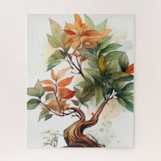 Wabi Sabi Plants Jigsaw Puzzle