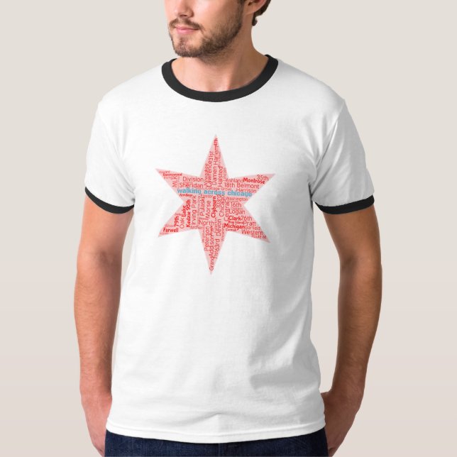 WAC Chicago Star Ringer Tee (Front)