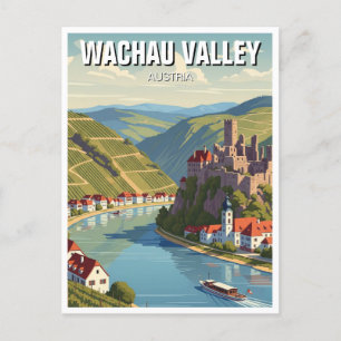 Wachau Valley Austria Travel Postcard