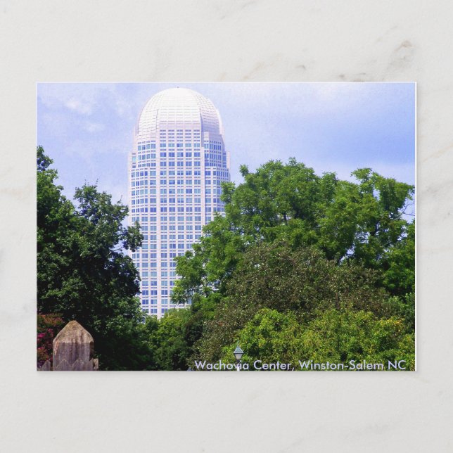 Wachovia Centre, Winston-Salem NC Postcard (Front)