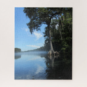 Wacissa River Cypress Florida Jigsaw Puzzle