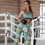 Wacky Daisy Garden Floral Patterned | Leggings<br><div class="desc">Wacky Daisy Garden Floral Patterned | Leggings - Get groovy with our Flower Collection Leggings great for everyday wear,  working out,  or just hanging out.</div>
