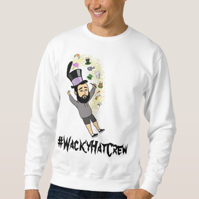 Wacky Hat Crew Sweatshirt (Front)