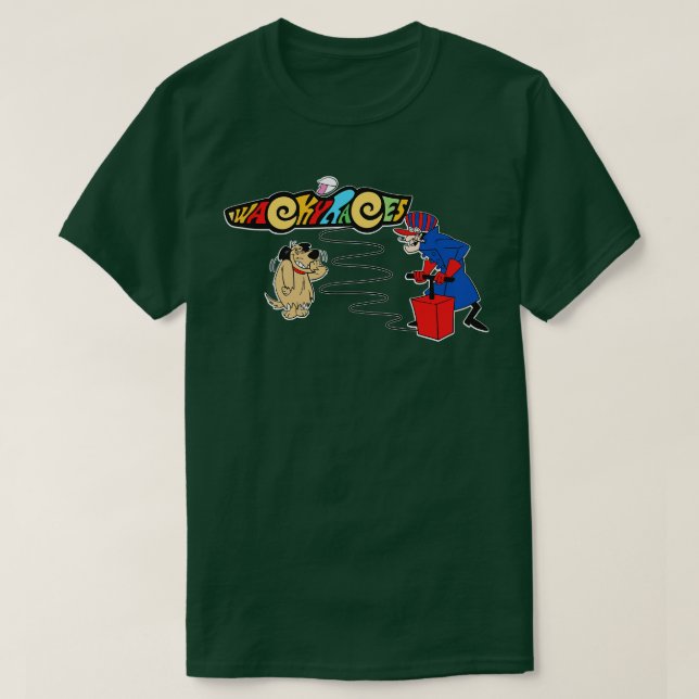 Wacky Races Dark T-Shirt (Design Front)