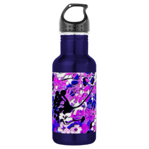 Wacky Retro Floral 532 Ml Water Bottle