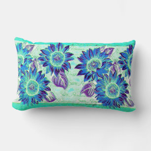 Wacky Sunflowers Lumbar Cushion